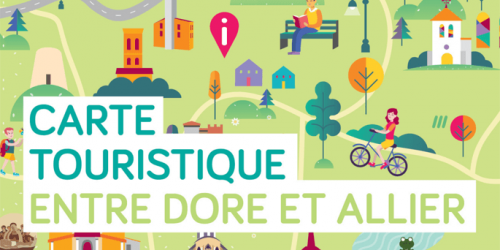 Demandez la carte touristique Entre Dore et Allier !