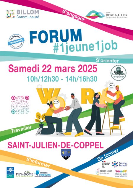 Forum 1 jeune 1 job : 4e édition