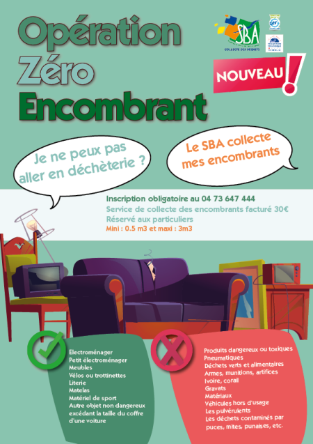 SBA :  Opération zéro encombrant